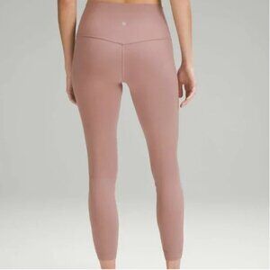 Lululemon Align Double Lined High Rise Leggings 25" in Twilight Rose Size 14